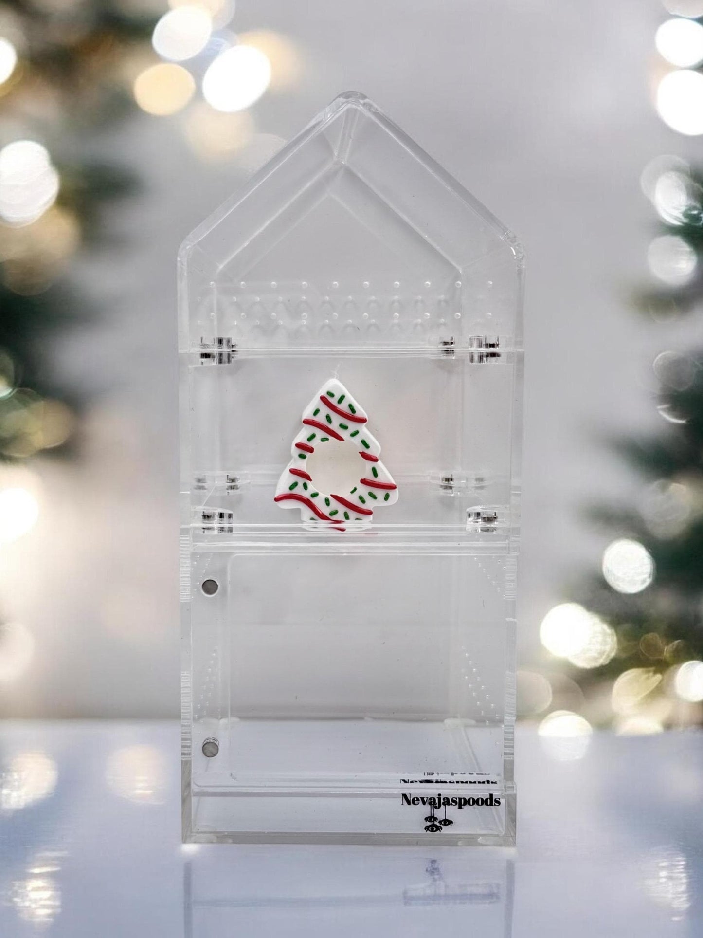 Snack Christmas Tree Hide | Jumping Spider Enclosure Decor
