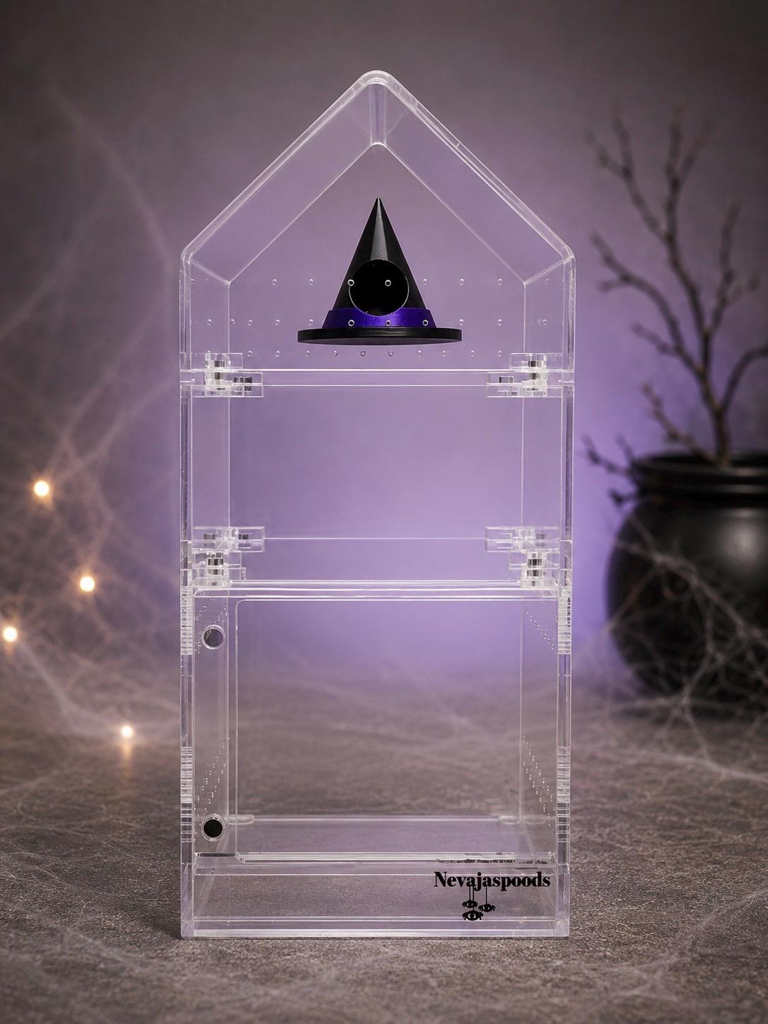 Witch Hat Hide | Jumping Spider Enclosure Decor