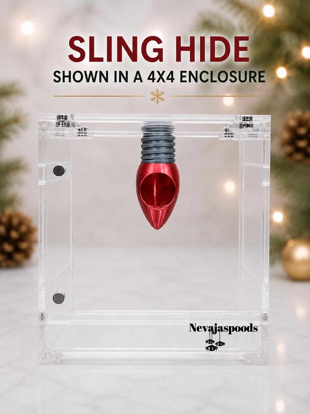 Christmas Light Hide | Jumping Spider Enclosure Decor