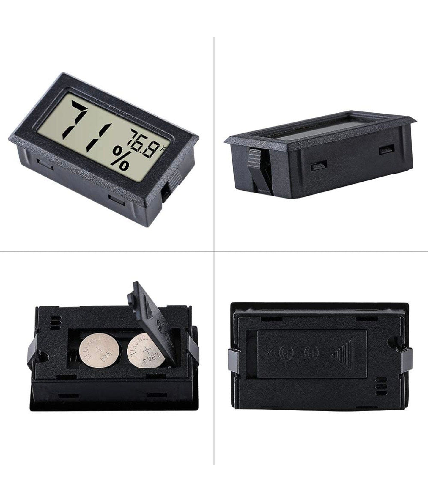 Mini LED Digital Electronic Temperature Humidity Meter | Spider Habitat | Spider Enclosure Essentials