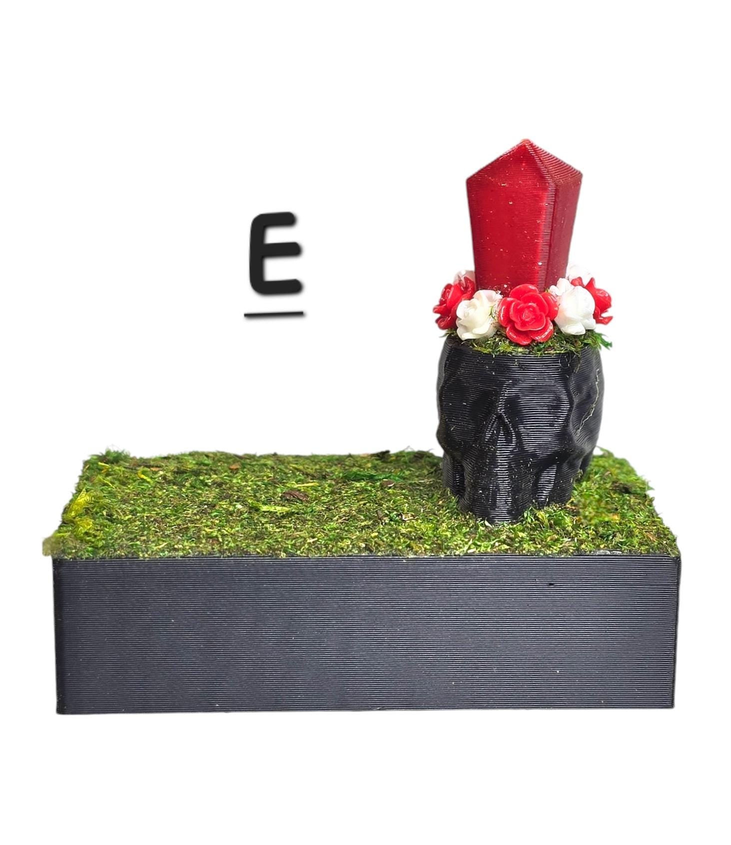 DISCOUNTED Crystal Skull Ledge for Jumping Spider | Spider Enclosure Decor | Spider Habitat Decor | Enclosure Decor