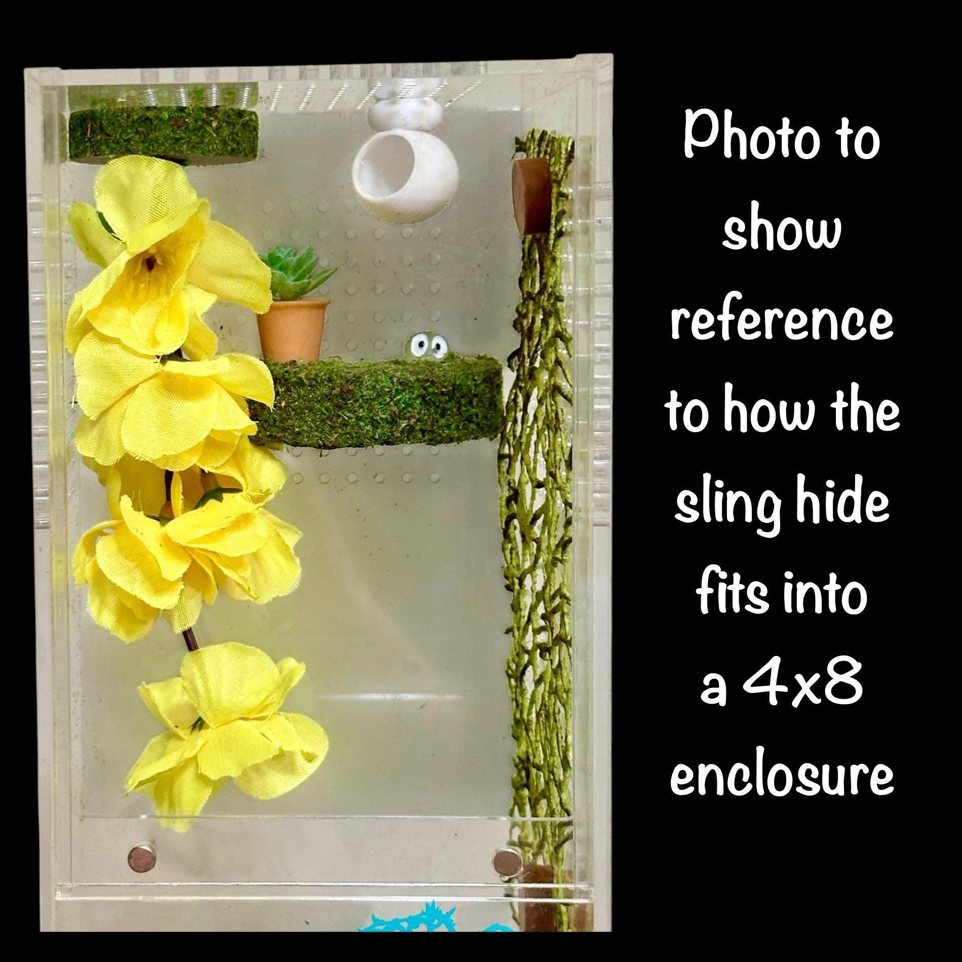 Cocoon Hide | Jumping Spider Enclosure Decor
