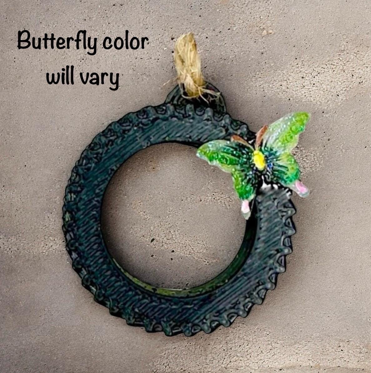 Jumping Spider Tire Swing | Spider Enclosure Decor | Terrarium Accessory