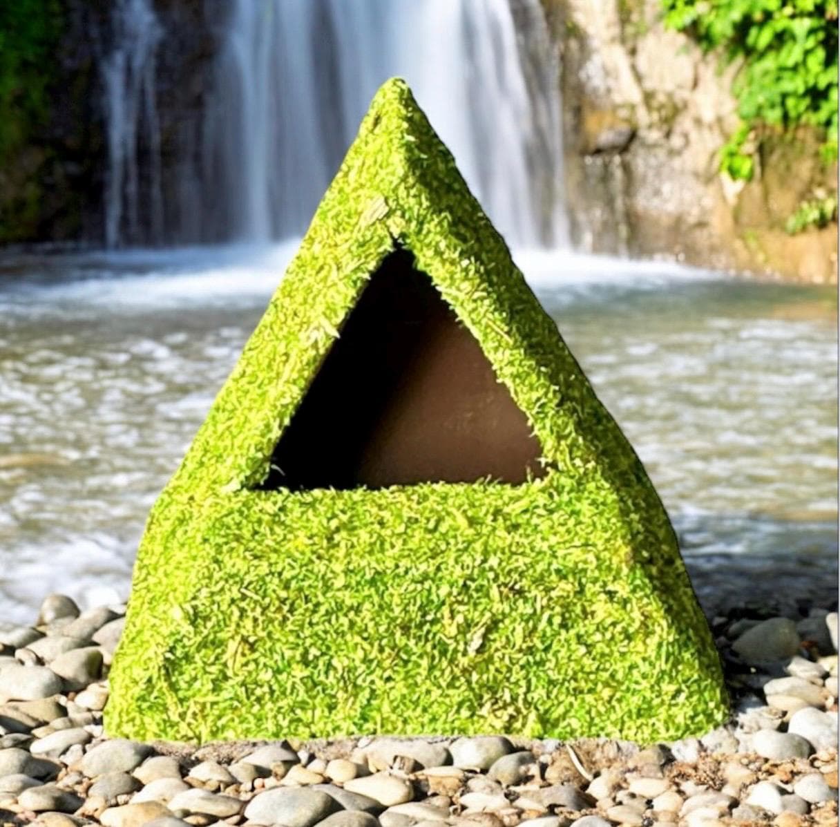 Moss Tent Hide for Jumping Spider | Jumping Spider Enclosure Decor
