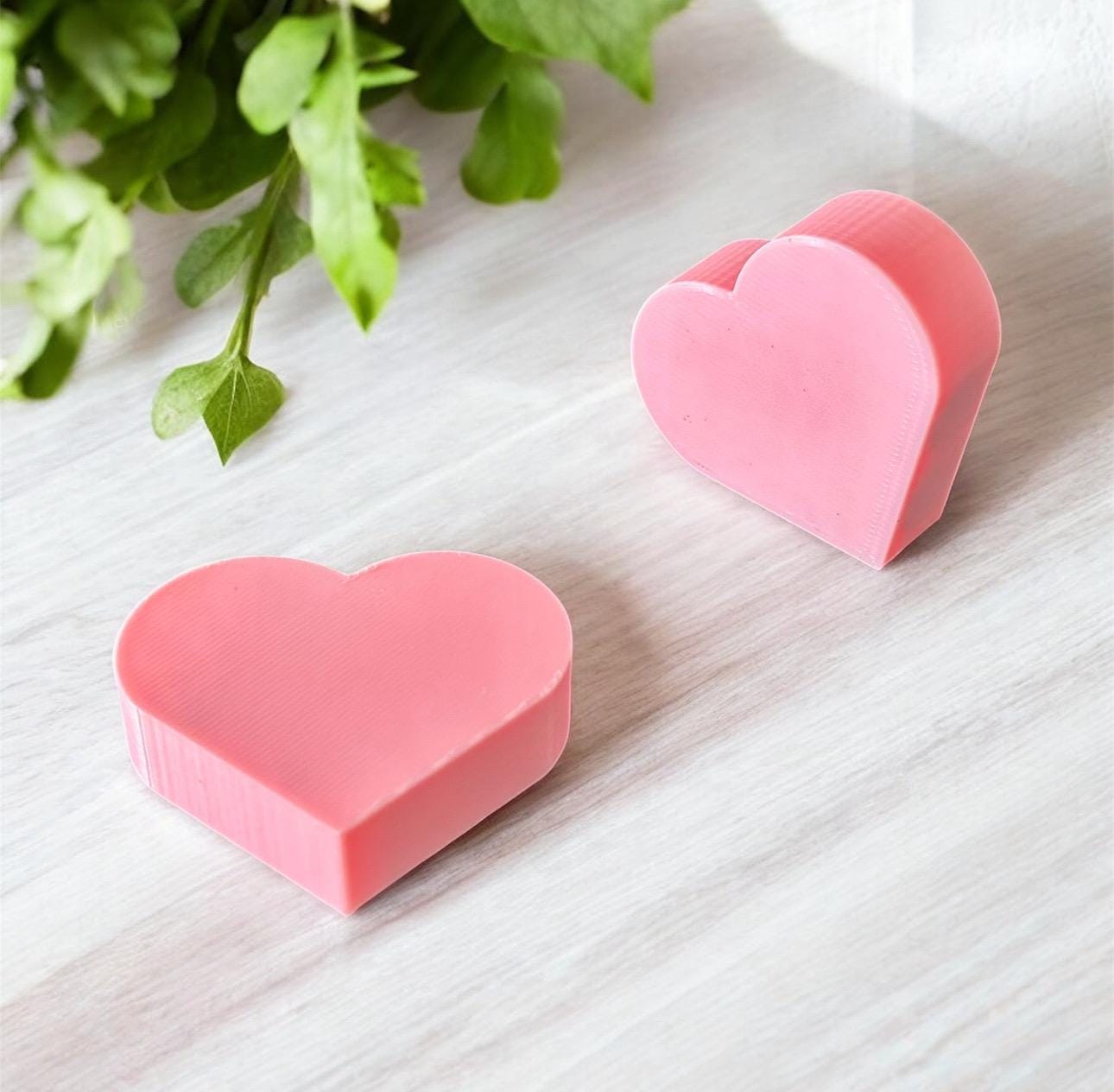 Heart Decor Set for Jumping Spider | Spider Hide & Ledges | Jumping Spider Enclosure Accessories
