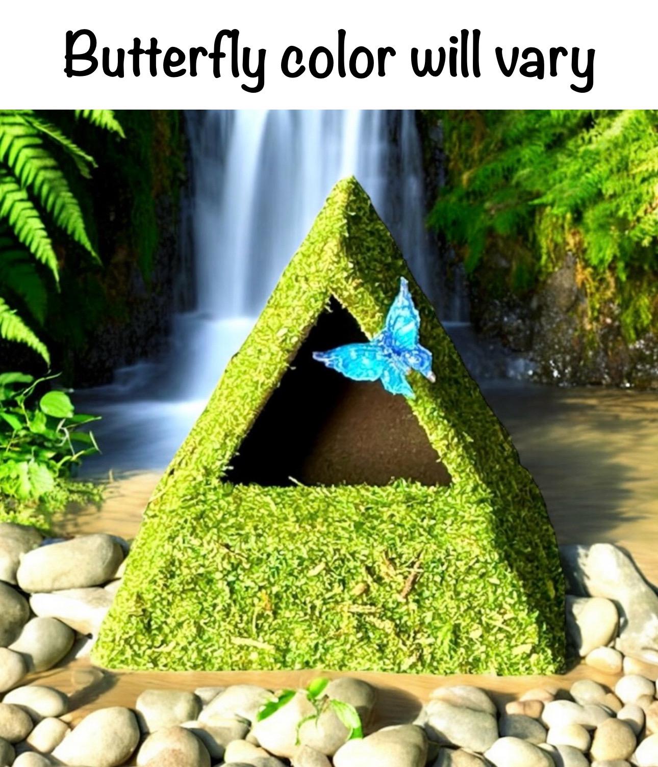Moss Tent Hide for Jumping Spider | Jumping Spider Enclosure Decor