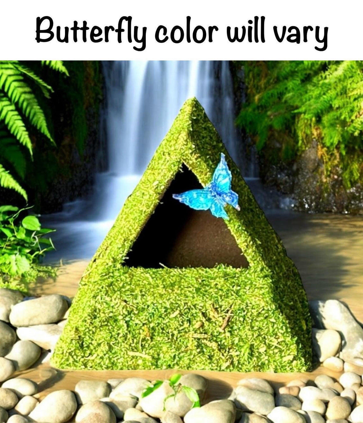 Moss Tent Hide for Jumping Spider | Jumping Spider Enclosure Decor