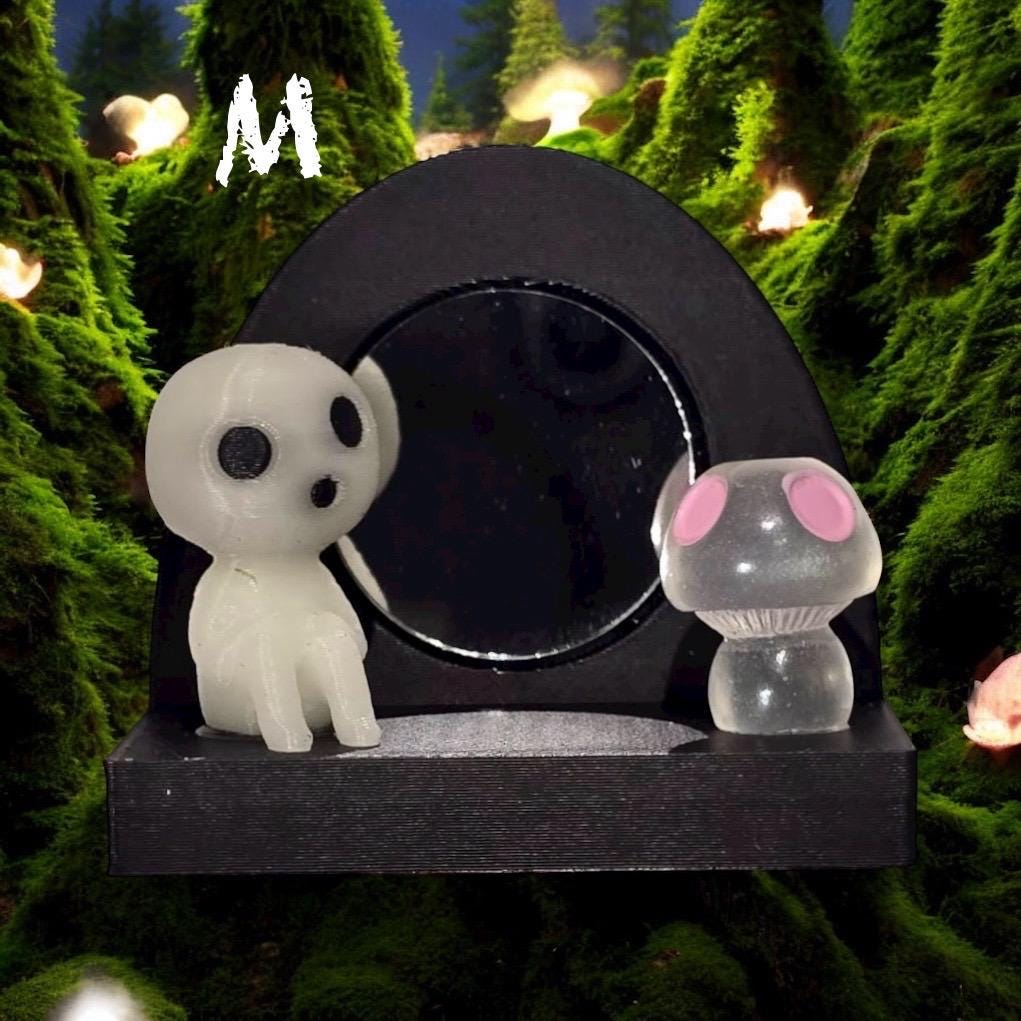 Jumping Spider Mirror Ledge | Spider Enclosure Decor | Terrarium Accessory