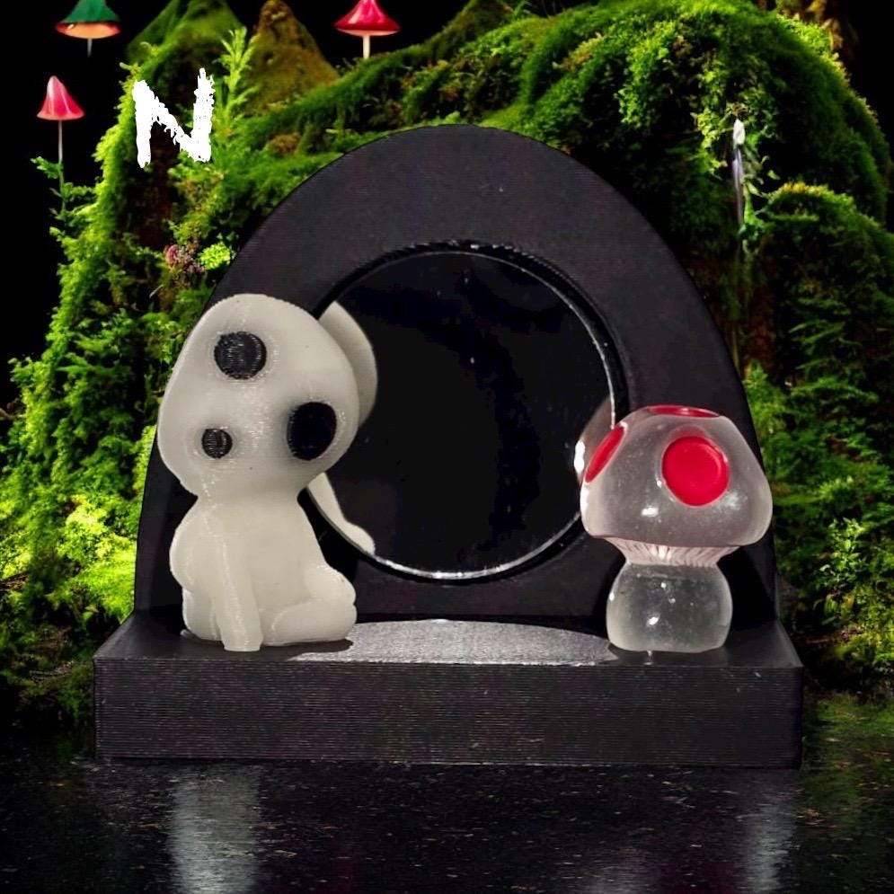 Jumping Spider Mirror Ledge | Spider Enclosure Decor | Terrarium Accessory