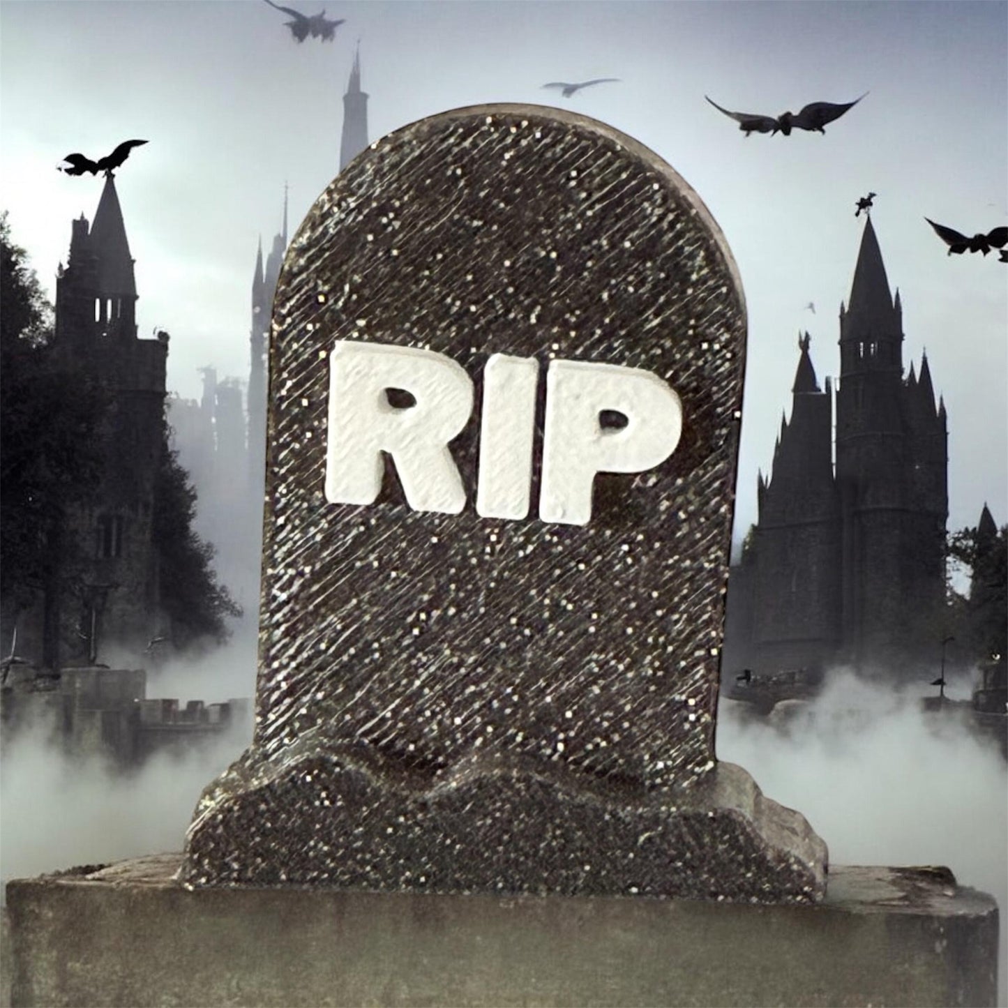 Jumping Spider Graveyard Headstone Decor | Spider Enclosure Decoration | Terrarium Accessory