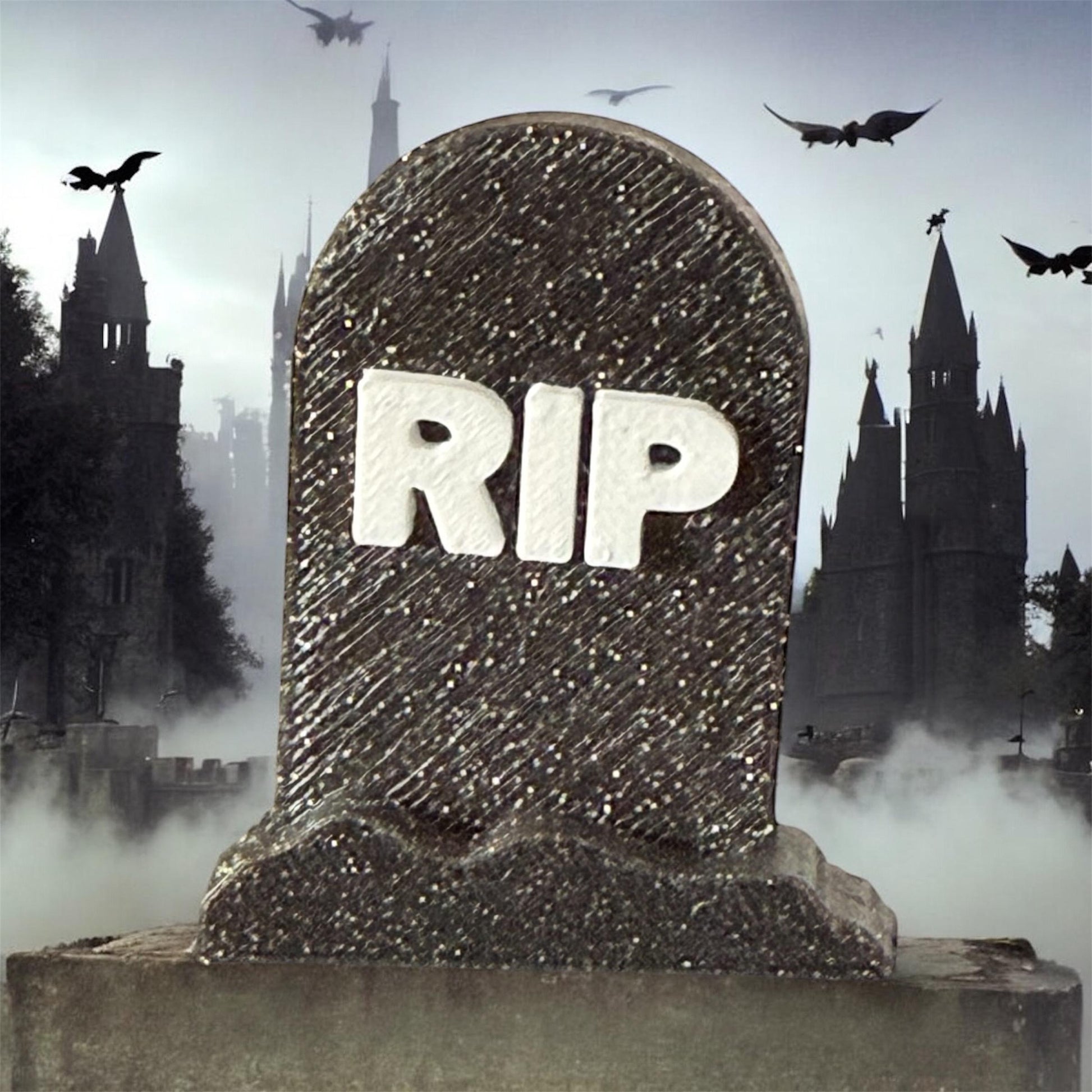 Jumping Spider Graveyard Headstone Decor | Spider Enclosure Decoration | Terrarium Accessory