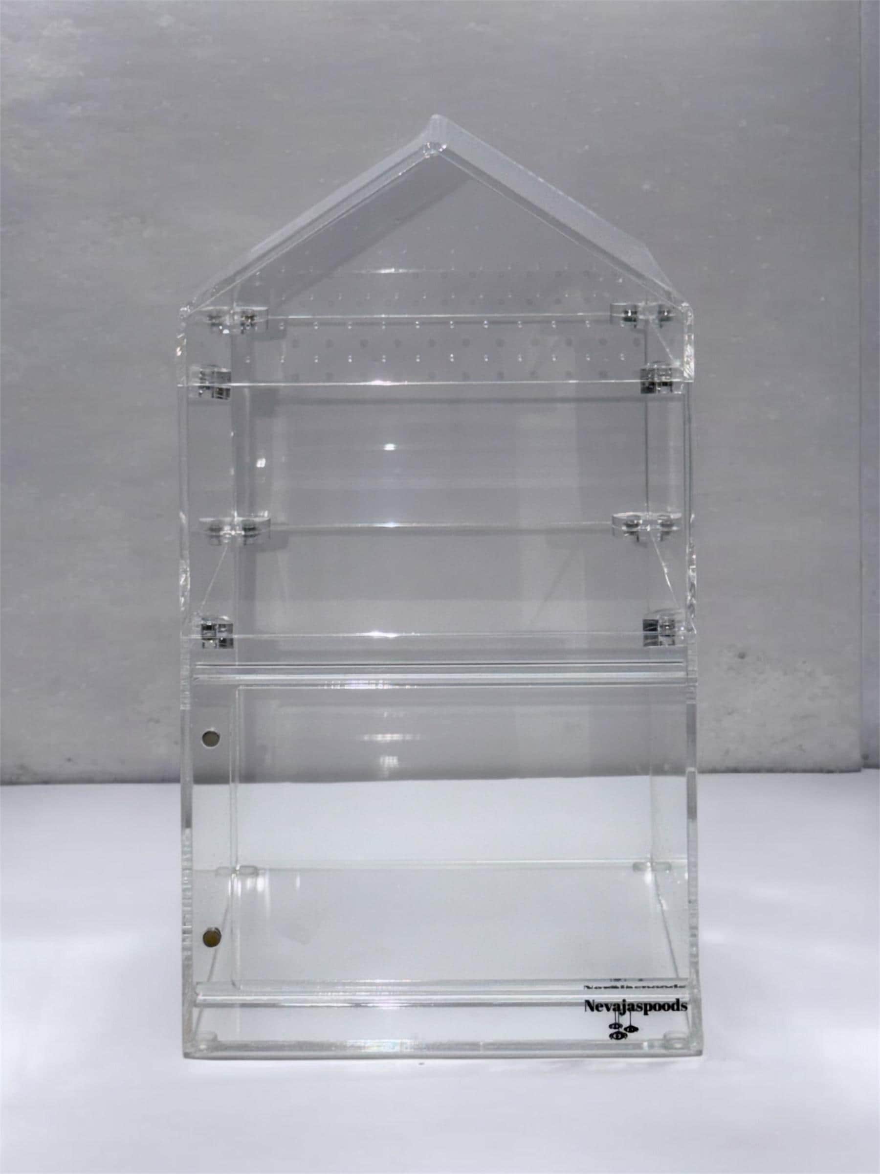 Nevajaspoods 6x6 Adjustable Jumping Spider Enclosure | Expands Up to 11 Inches Tall | Arboreal Spider Habitat