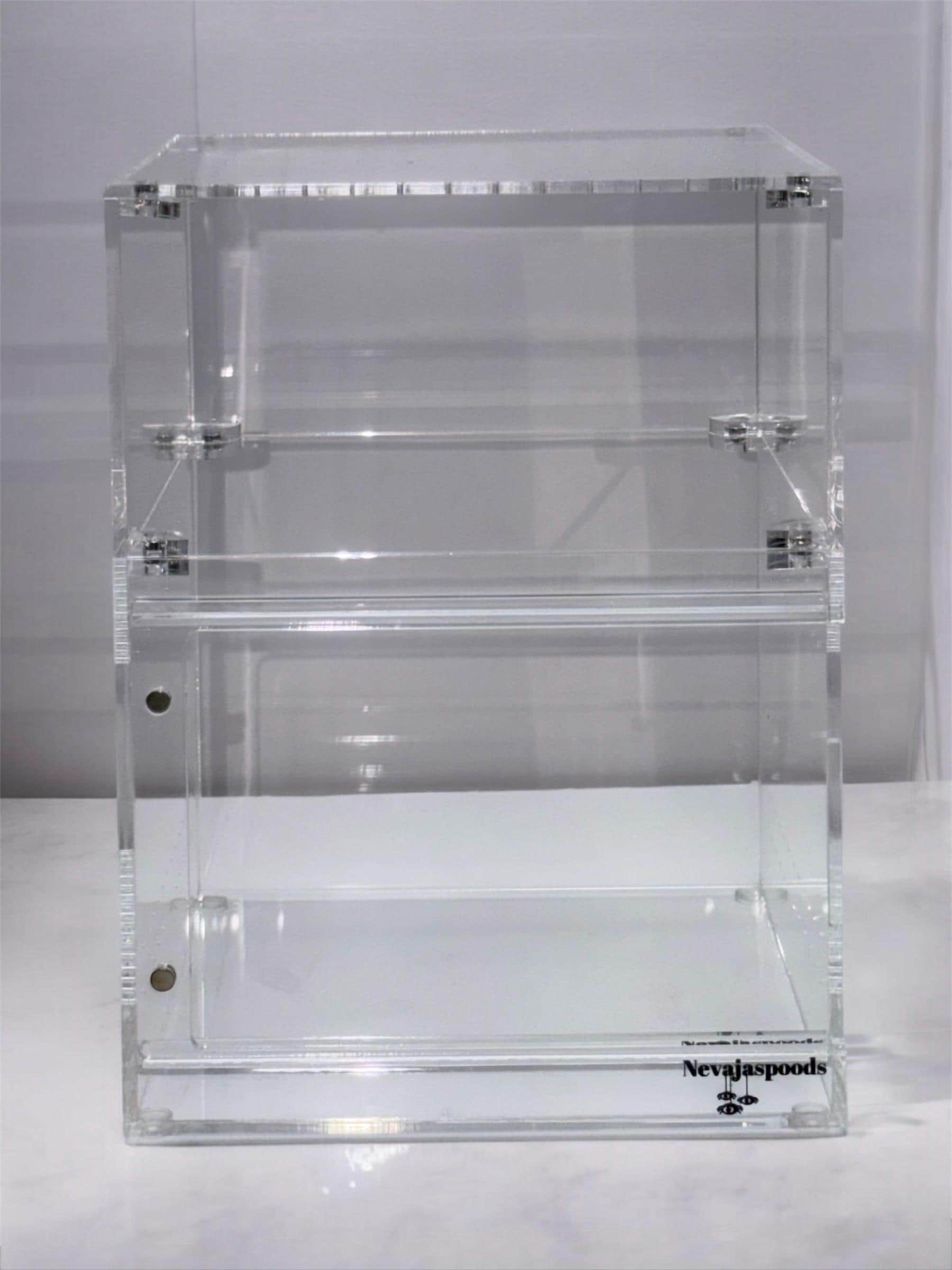 Nevajaspoods 6x6 Adjustable Jumping Spider Enclosure | Expands Up to 11 Inches Tall | Arboreal Spider Habitat