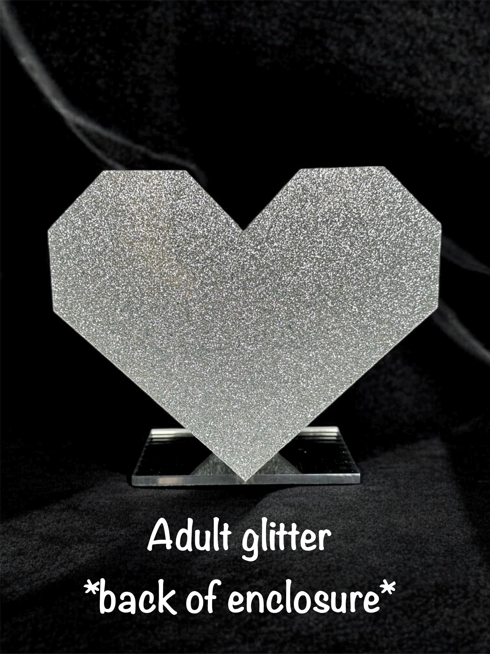 Heart Shaped Jumping Spider Enclosure | Starter Kit & Decor Bundle Included | Spider Habitat
