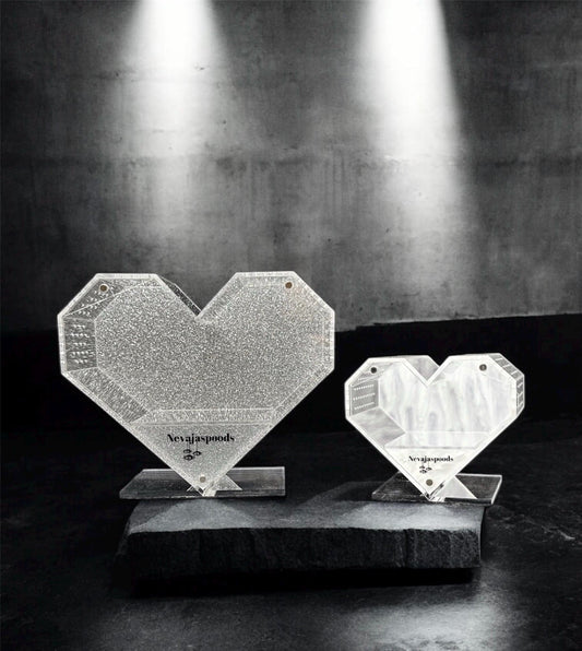 Heart Shaped Jumping Spider Enclosure | Starter Kit & Decor Bundle Included | Spider Habitat