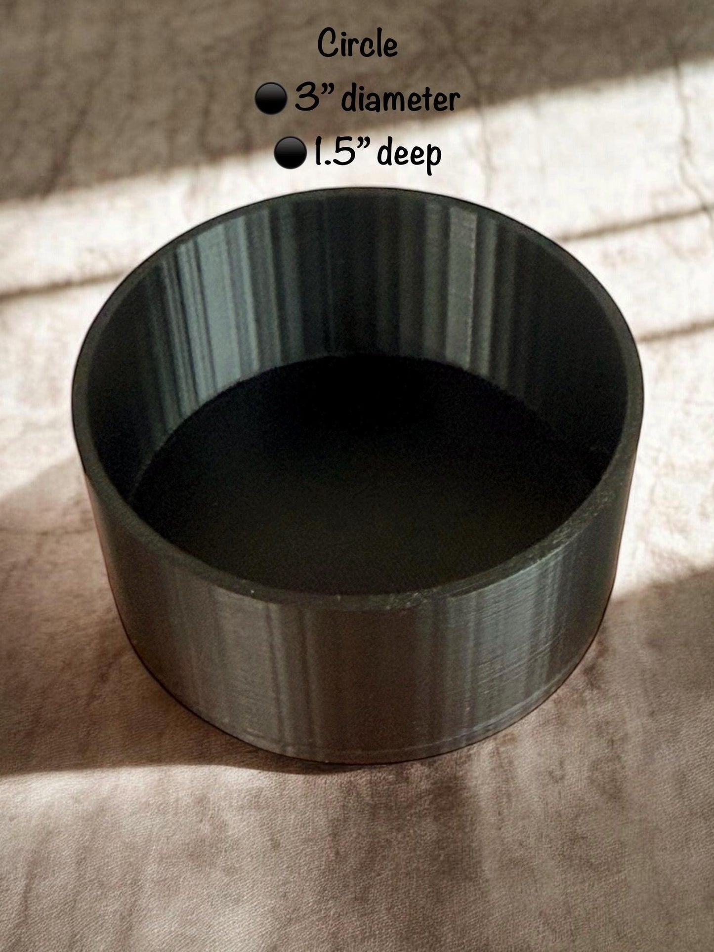 Terrestrial Feeding Dish for Small Reptiles, Amphibians & Spiders | Enclosure Feeder Bowl | 41 Colors