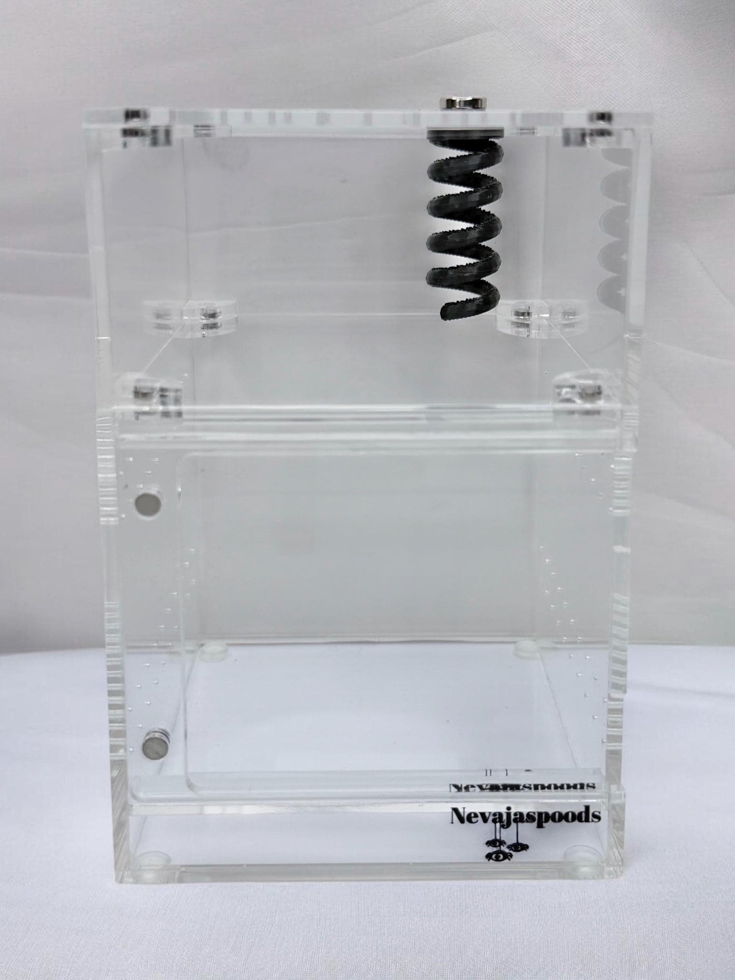 DISCOUNTED Spiral Jumping Spider Playground | Spiral Hanging Gym | Enrichment Toy
