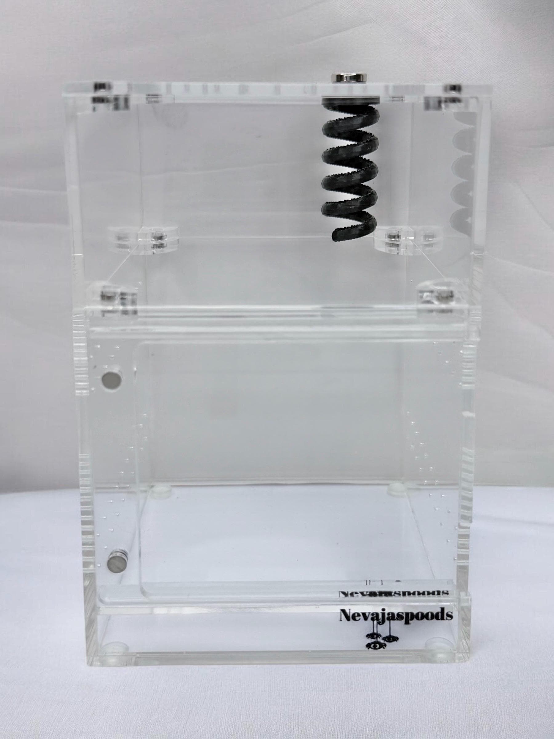 DISCOUNTED Spiral Jumping Spider Playground | Spiral Hanging Gym | Enrichment Toy