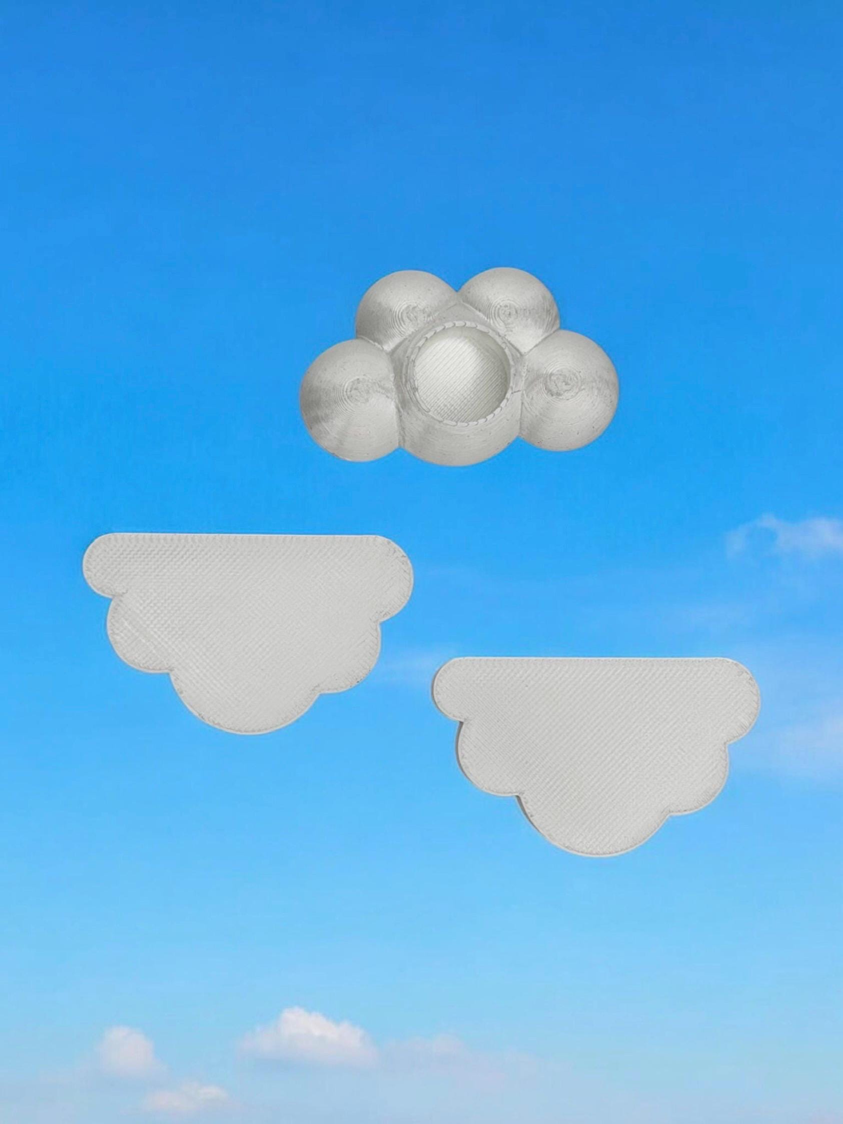 Cloud Decor Set for Jumping Spider | Spider Hide & Ledges | Jumping Spider Enclosure Accessories