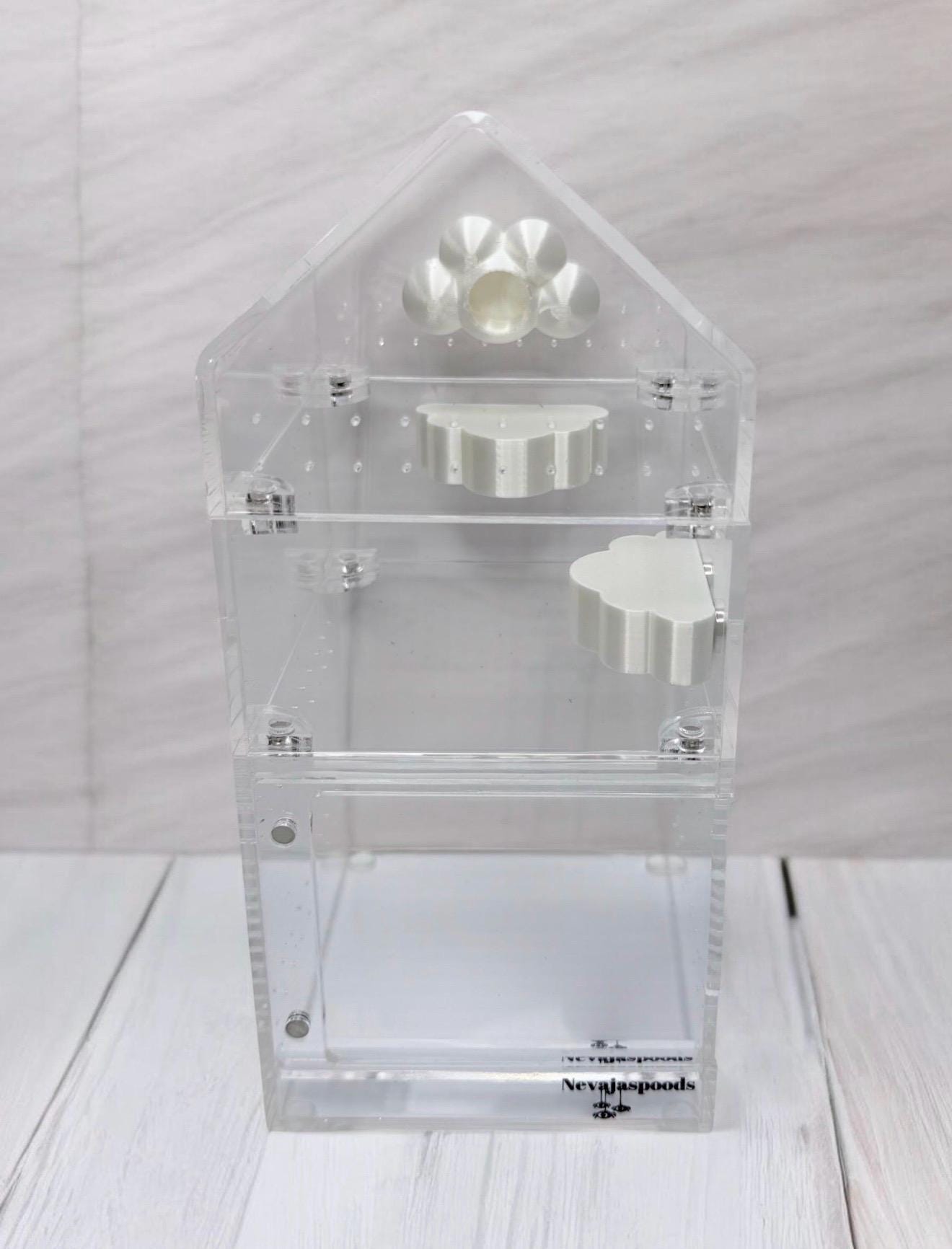 Cloud Hide | Jumping Spider Enclosure Decor