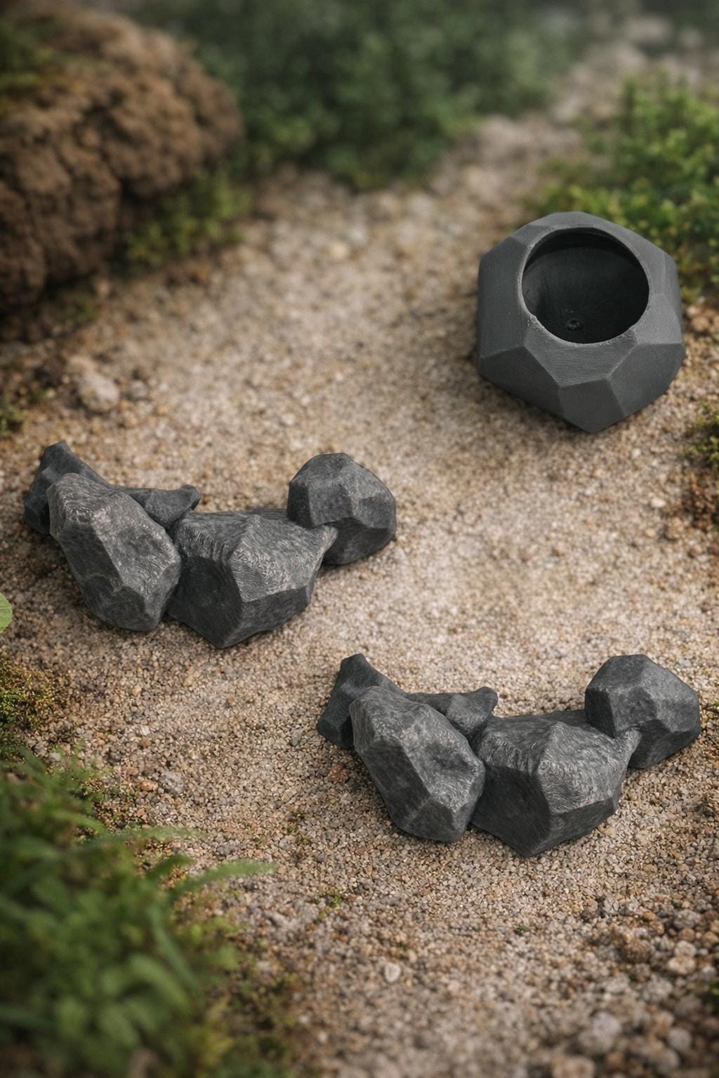 Rock Decor Set for Jumping Spider | Spider Hide & Ledges | Jumping Spider Enclosure Accessories