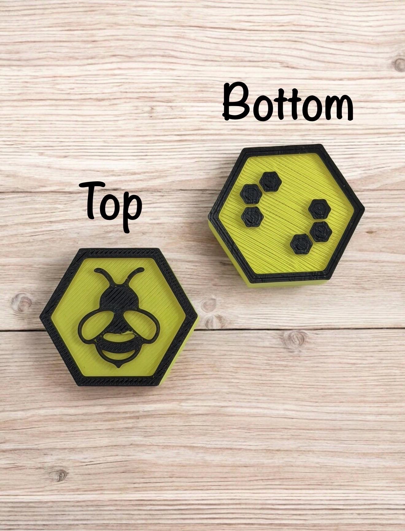 Bee Decor Set for Jumping Spider | Spider Hide & Ledges | Jumping Spider Enclosure Accessories