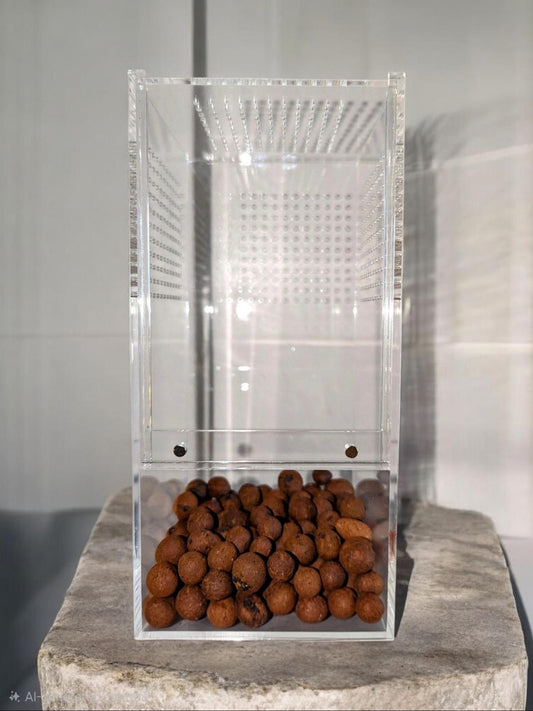 LECA Clay Balls for Jumping Spider Enclosure | Spider Terrarium Substrate | Spider Habitat | Spider Enclosure Essentials