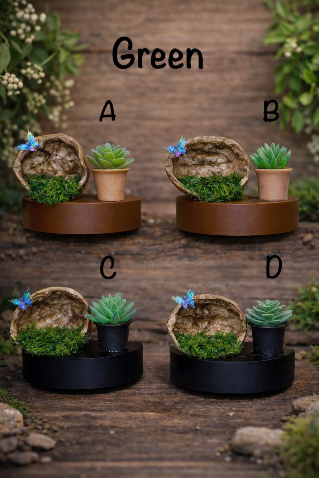 DISCOUNTED Walnut Lounge Ledge for Jumping Spider | Spider Enclosure Decor | Spider Habitat Decor | Enclosure Decor