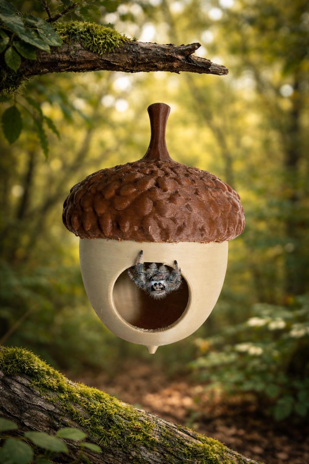 Acorn Hide | Jumping Spider Enclosure Decor