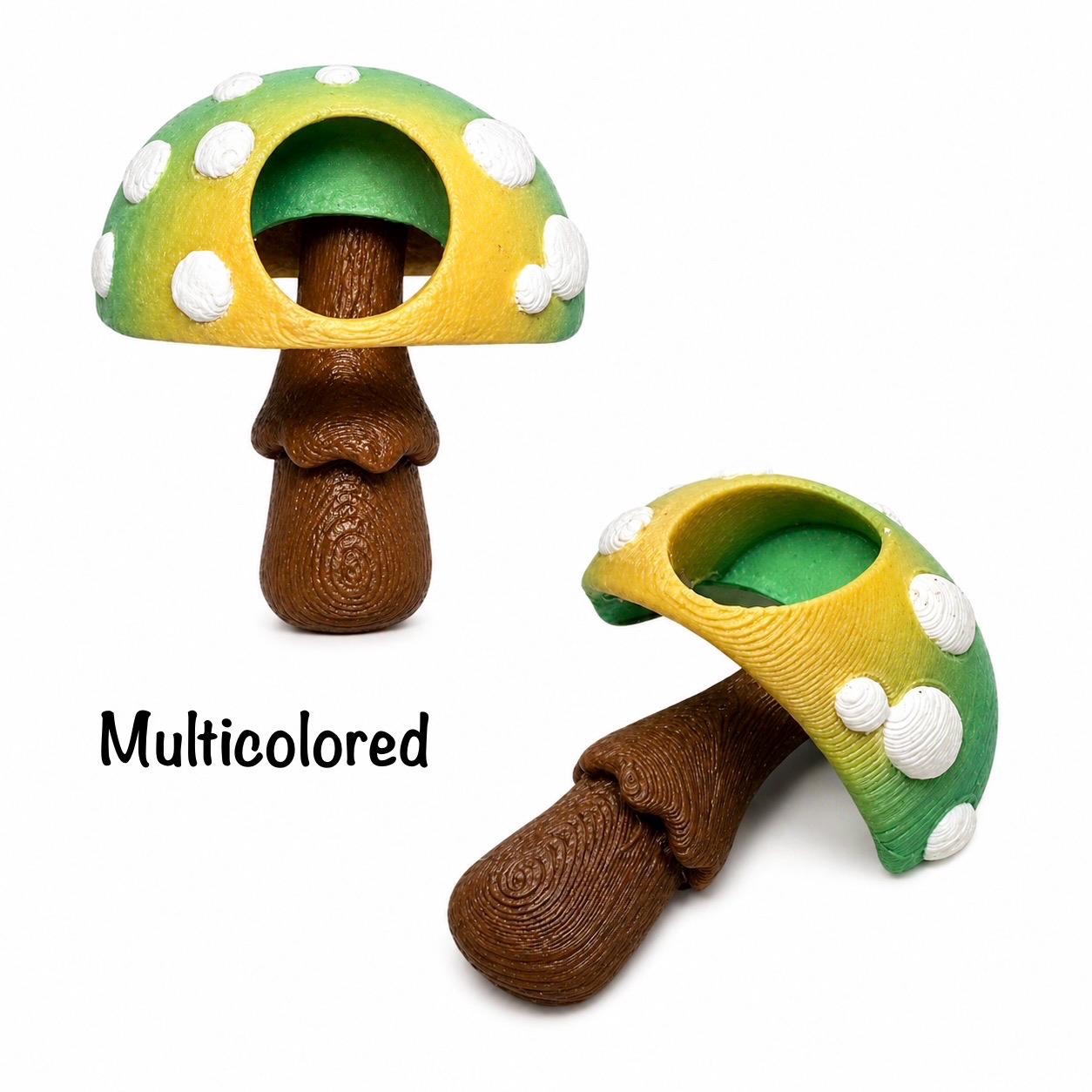 Mushroom Hide | Jumping Spider Habitat | Enclosure Decor