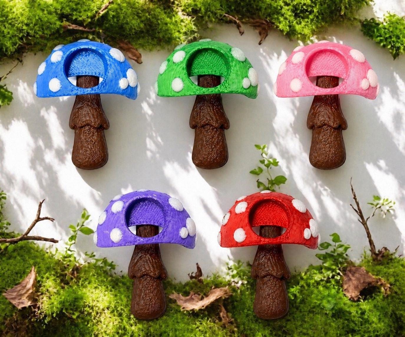 Mushroom Hide | Jumping Spider Habitat | Enclosure Decor