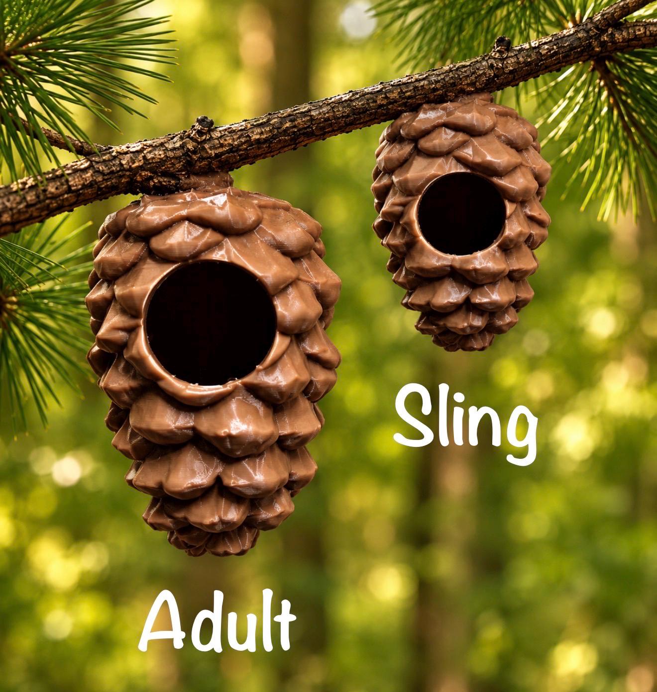 Pinecone Hide | Jumping Spider Enclosure Decor