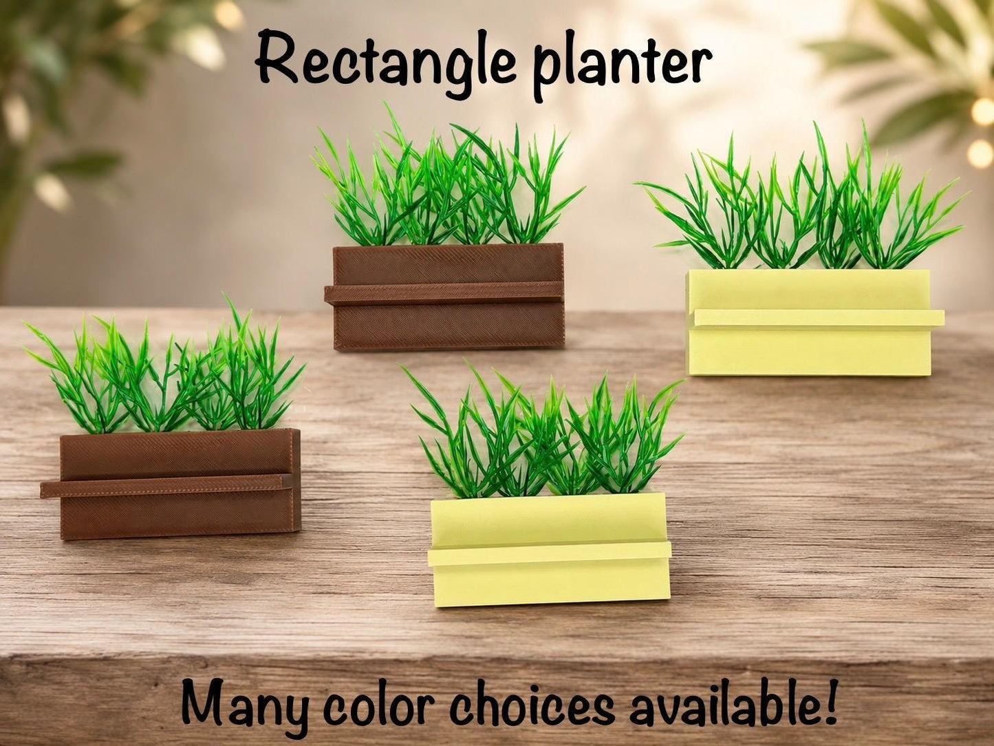 Set of 2 Planter Jumping Spider Ledges | Spider Enclosure Decor | Spider Habitat Decor | Enclosure Decor