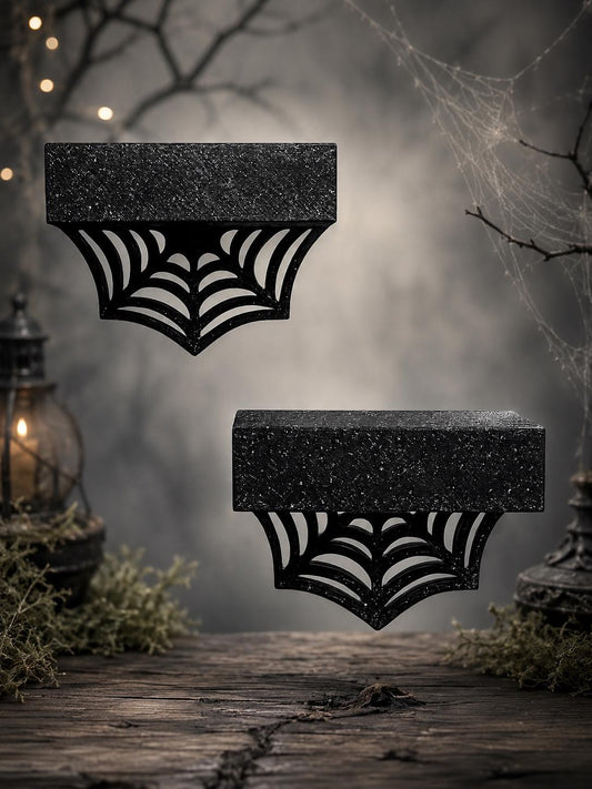 Set of 2 Web Jumping Spider Ledges | Spider Enclosure Decor | Spider Habitat Decor | Enclosure Decor