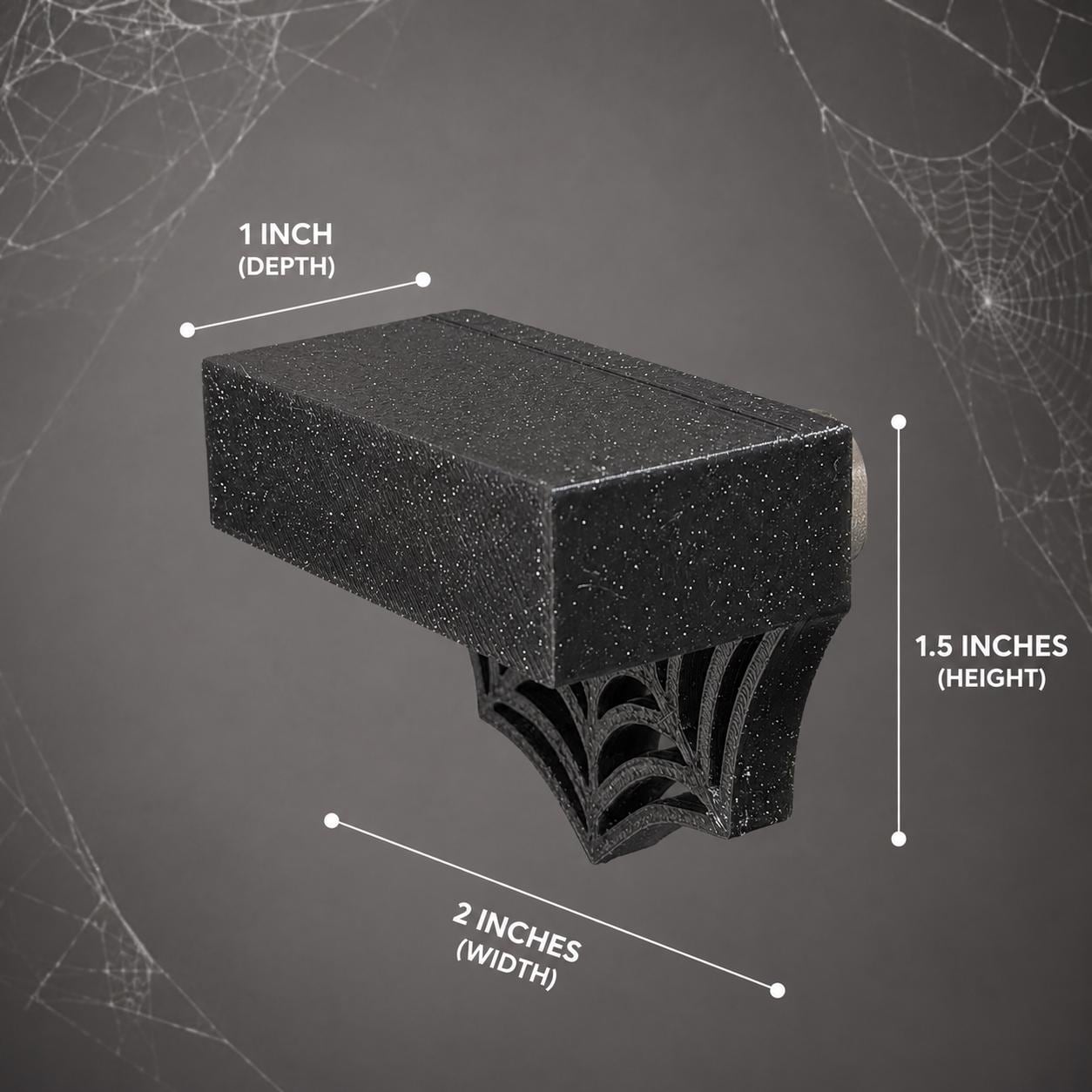 Set of 2 Web Jumping Spider Ledges | Spider Enclosure Decor | Spider Habitat Decor | Enclosure Decor