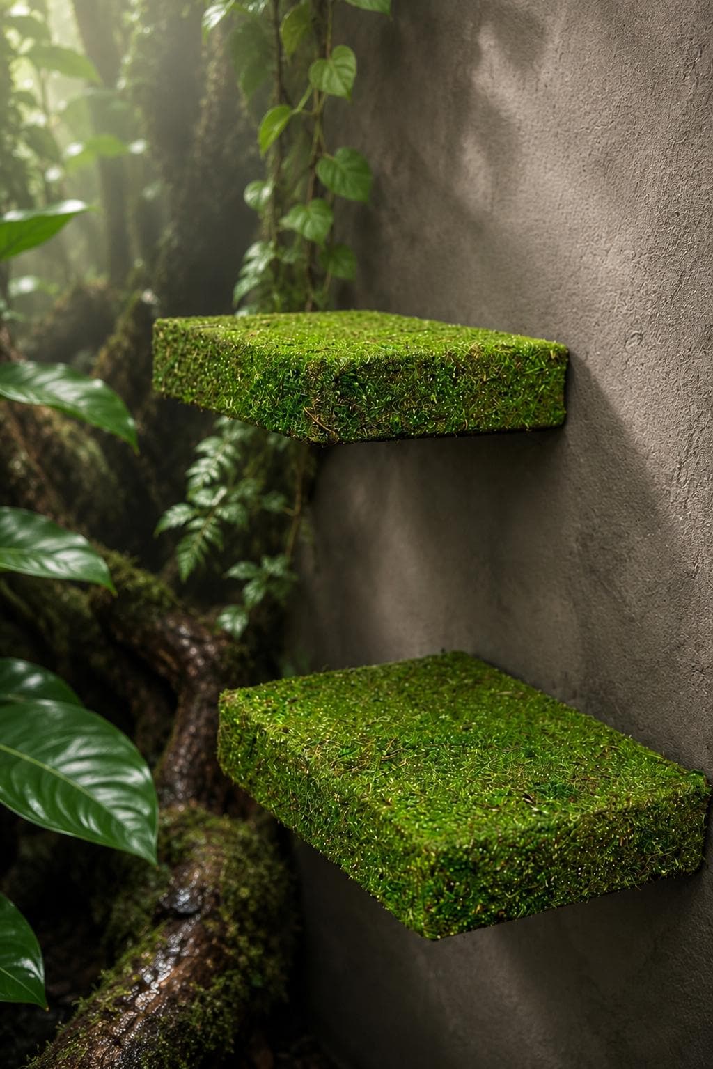 Terrarium Ledge for Small Reptiles, Amphibians & Spiders | Enclosure Habitat Accessory