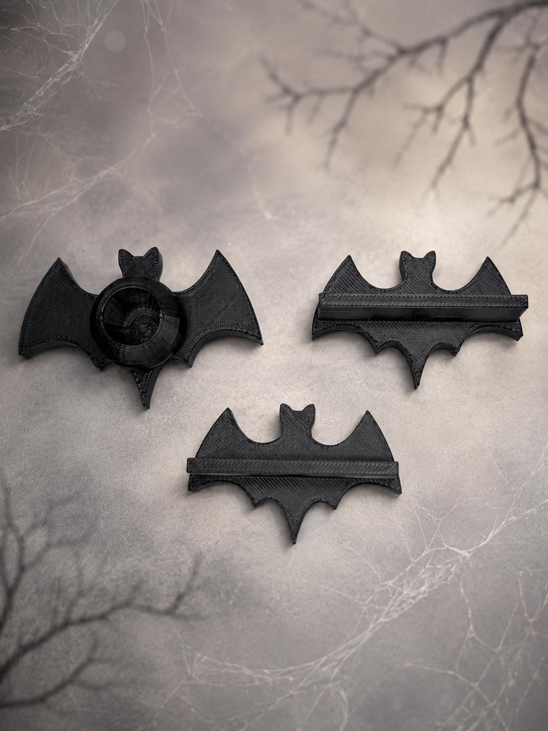 Batty Decor Set for Jumping Spider | Spider Hide & Ledges | Jumping Spider Enclosure Accessories