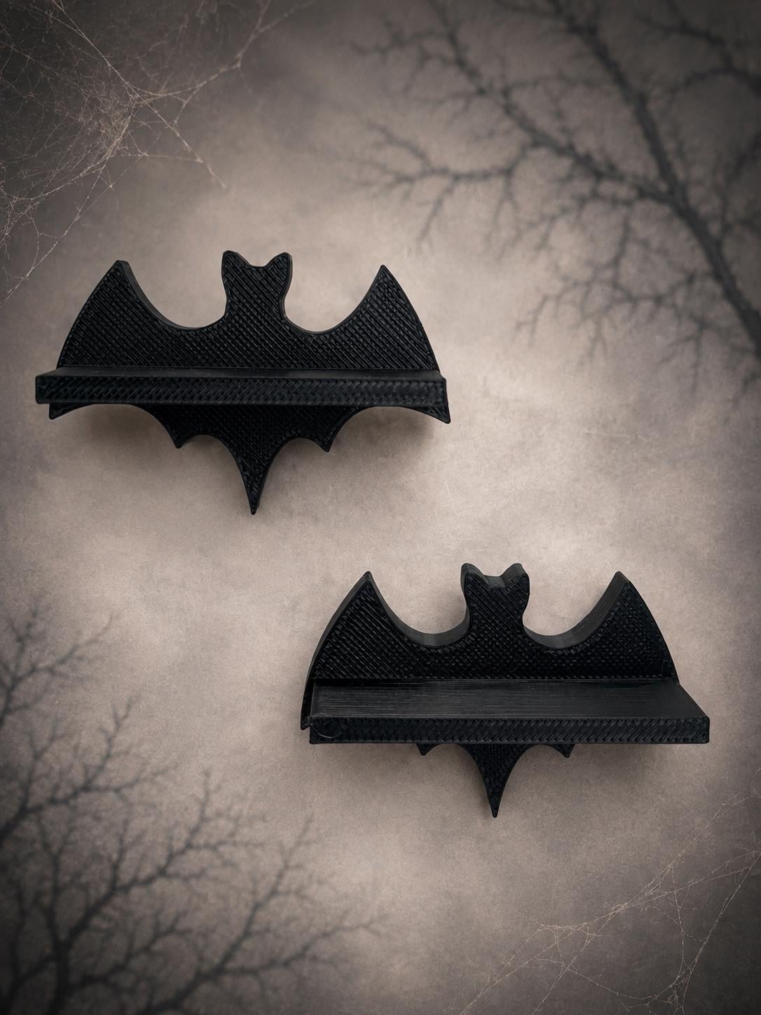 Batty Decor Set for Jumping Spider | Spider Hide & Ledges | Jumping Spider Enclosure Accessories