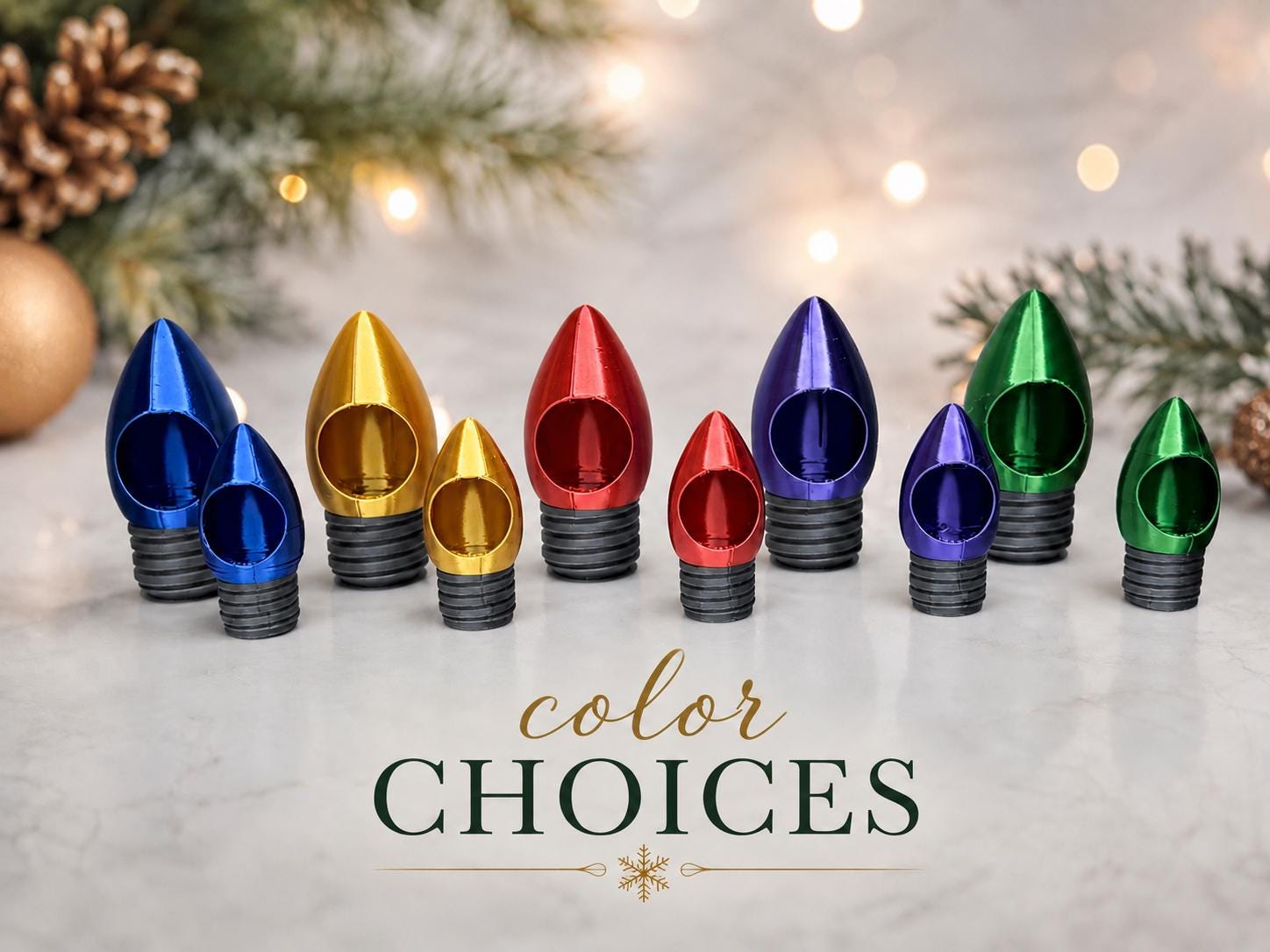 Christmas Light Hide | Jumping Spider Enclosure Decor