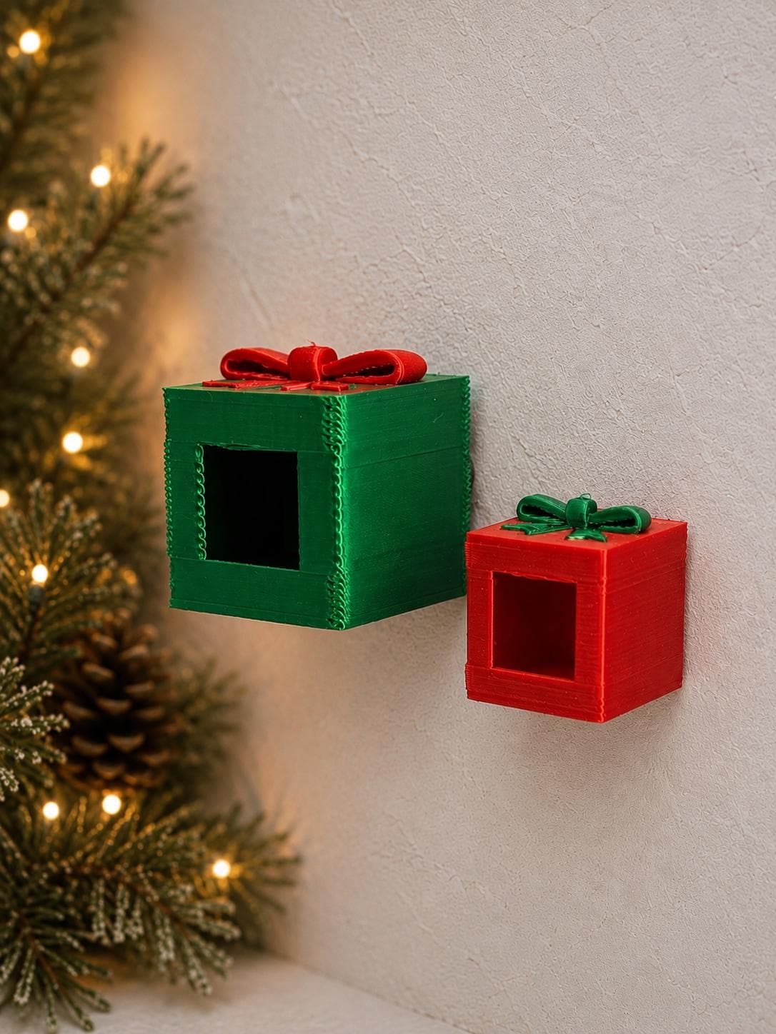 Christmas Present Hide | Jumping Spider Enclosure Decor