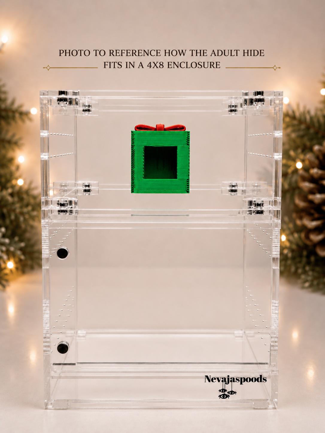 Christmas Present Hide | Jumping Spider Enclosure Decor