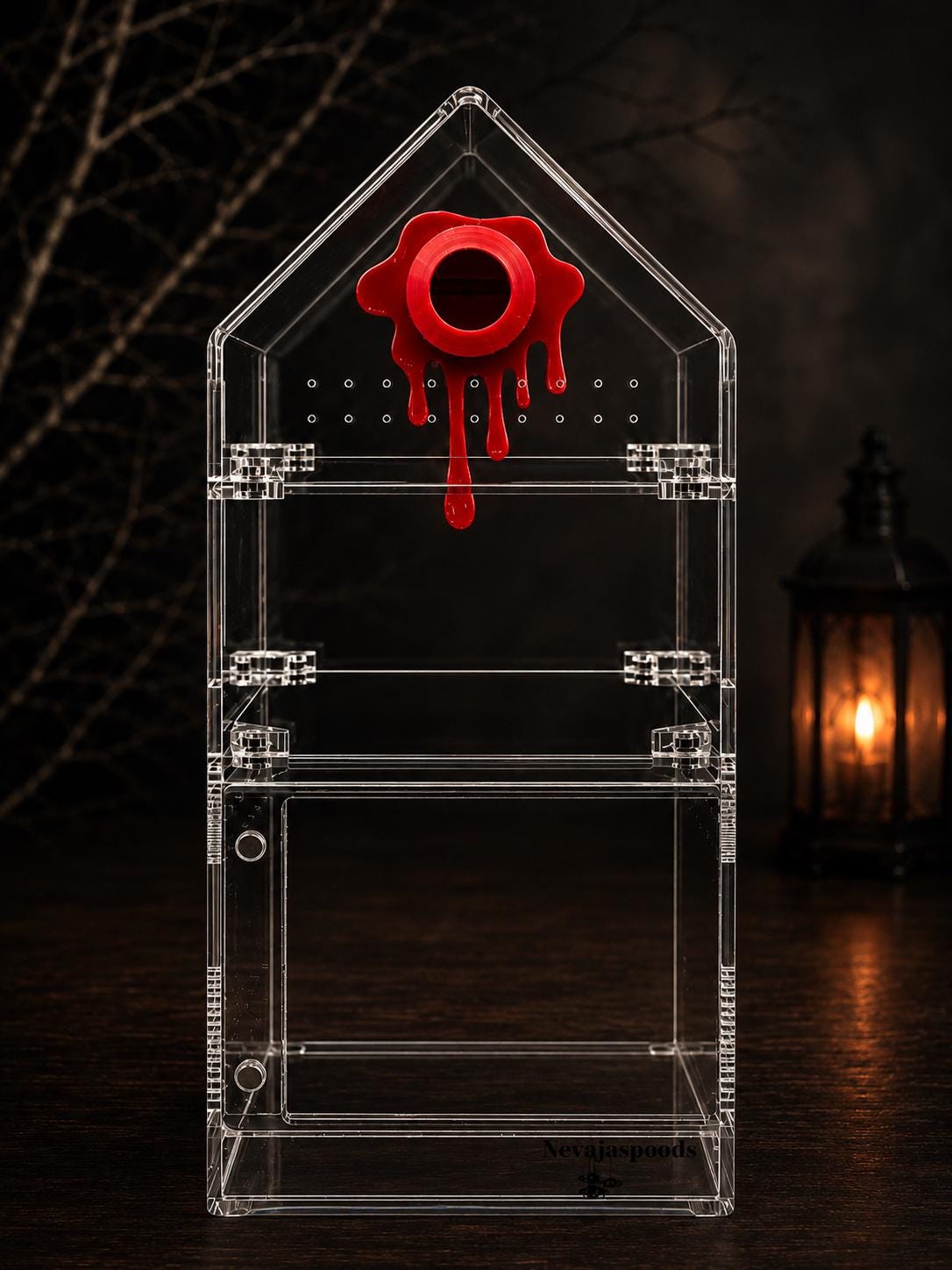 Drip Hide | Jumping Spider Enclosure Decor
