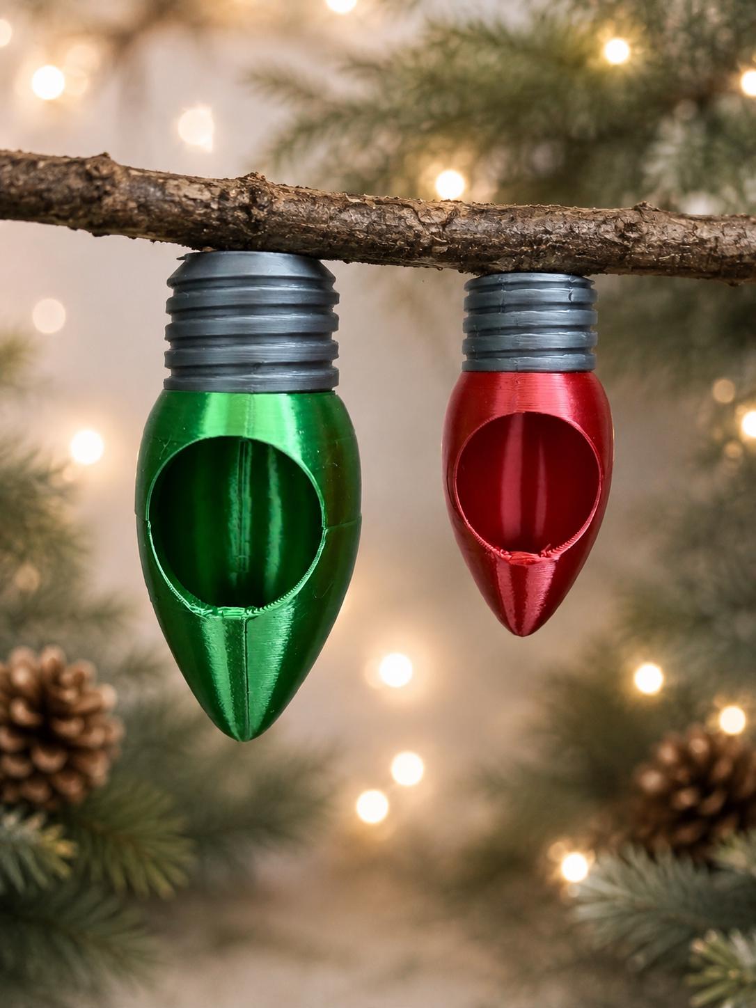 Christmas Light Hide | Jumping Spider Enclosure Decor