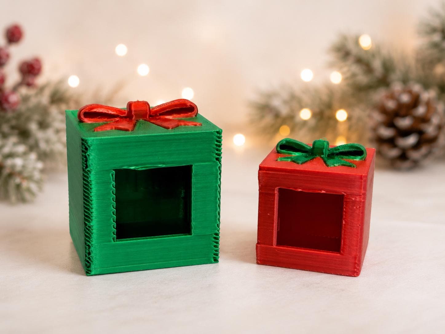 Christmas Present Hide | Jumping Spider Enclosure Decor
