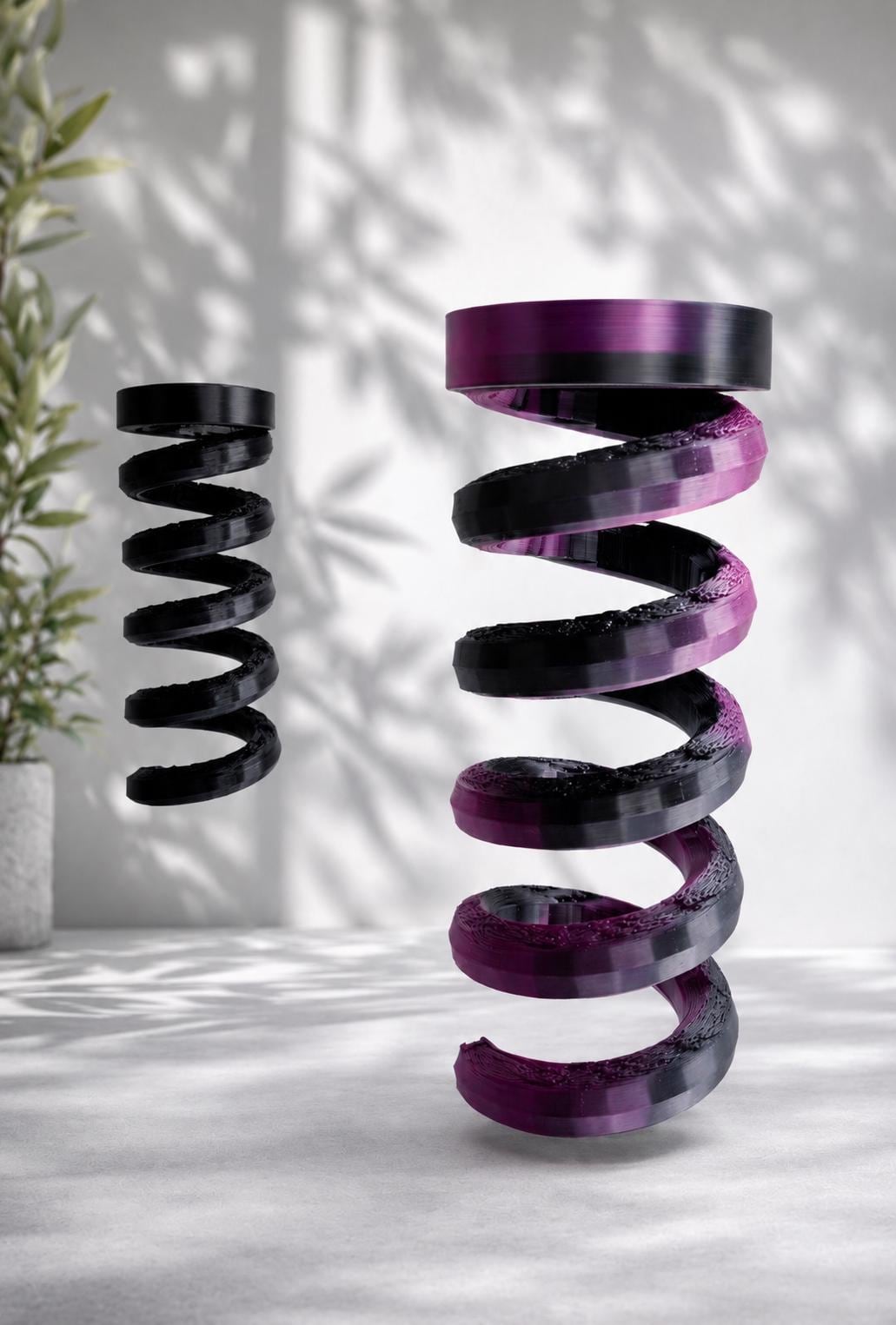 Spiral Jumping Spider Playground | Spiral Hanging Gym | Enrichment Toy
