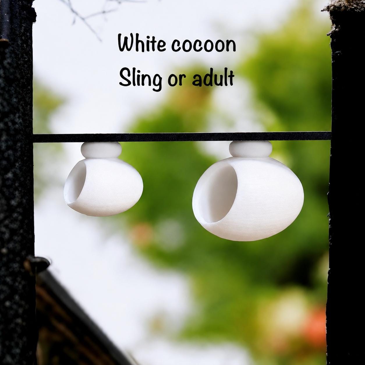 Cocoon Hide | Jumping Spider Enclosure Decor