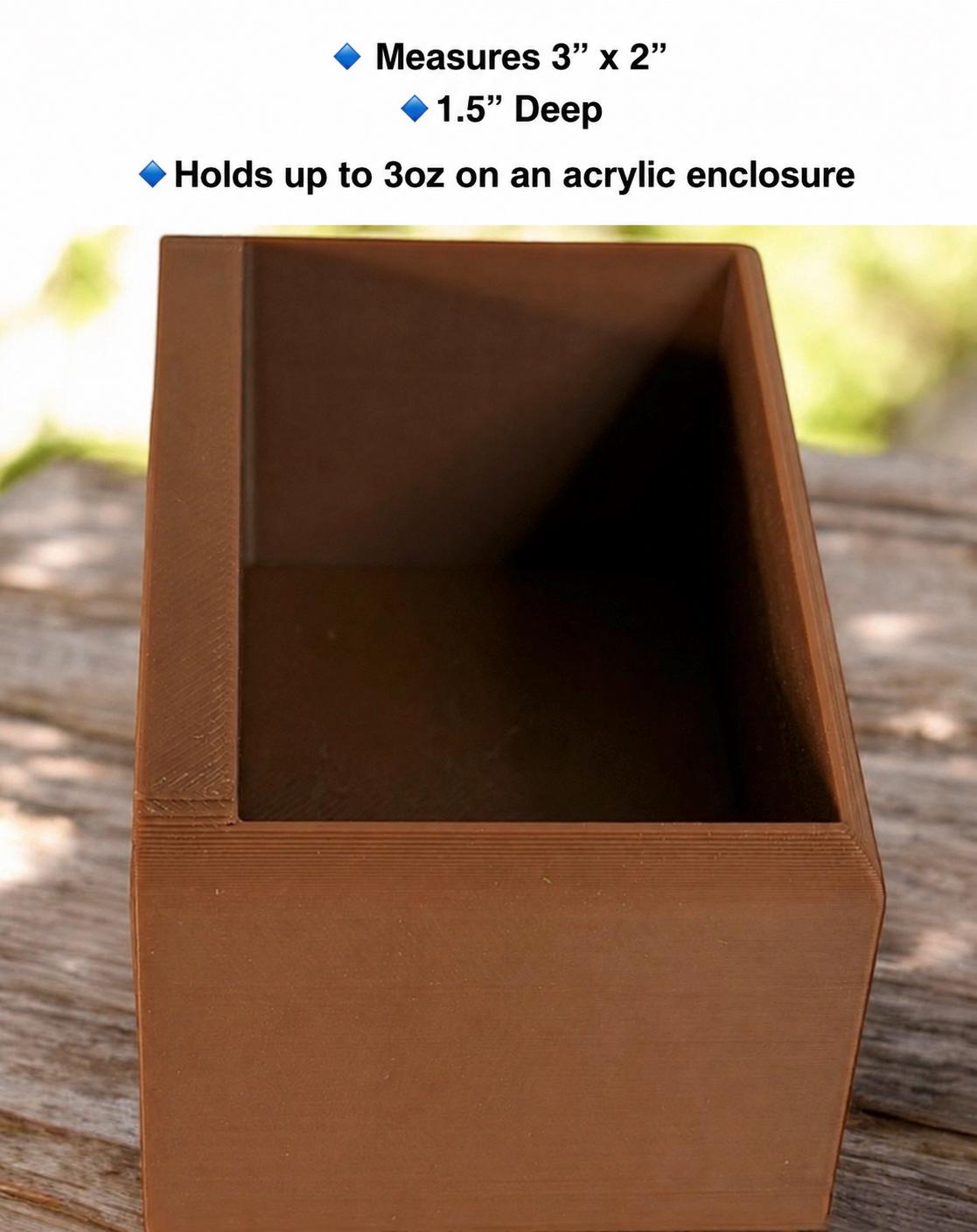 Arboreal Feeding Dish for Small Reptiles, Amphibians & Tarantulas | 41 Colors | Enclosure Accessory