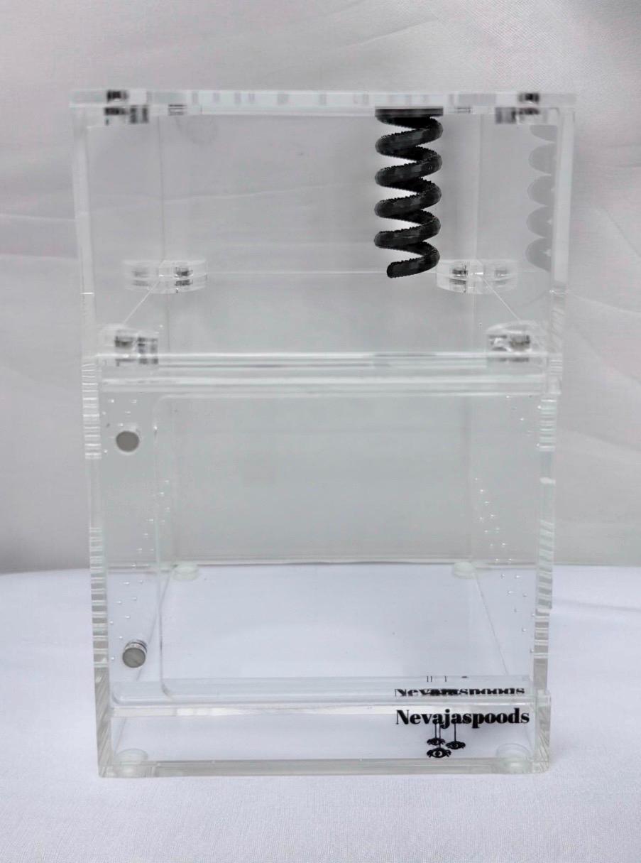 DISCOUNTED Spiral Jumping Spider Playground | Spiral Hanging Gym | Enrichment Toy