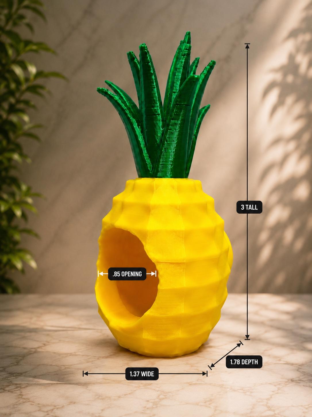 Pineapple Hide | Jumping Spider Enclosure Decor