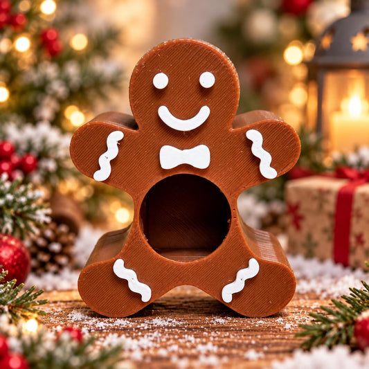 Gingerbread Cookie Hide | Jumping Spider Enclosure Decor
